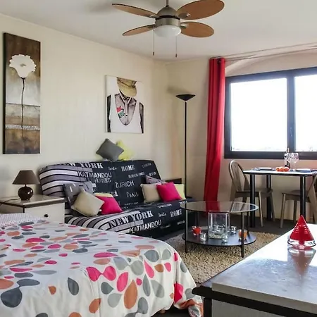 Cosy - Negresco - Ac - 5 Min Walk To شقة
